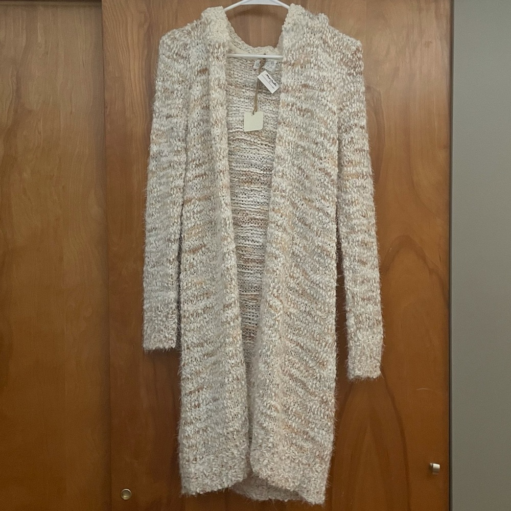 Hooded Duster Cardigan